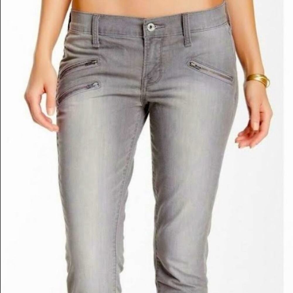 Lucky Brand Gray Charlie Super Skinny Jeans